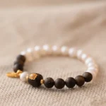2025 New Model Pearl & Agarwood Bracelet - Image 4