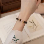 2025 New Model Pearl & Agarwood Bracelet - Image 2