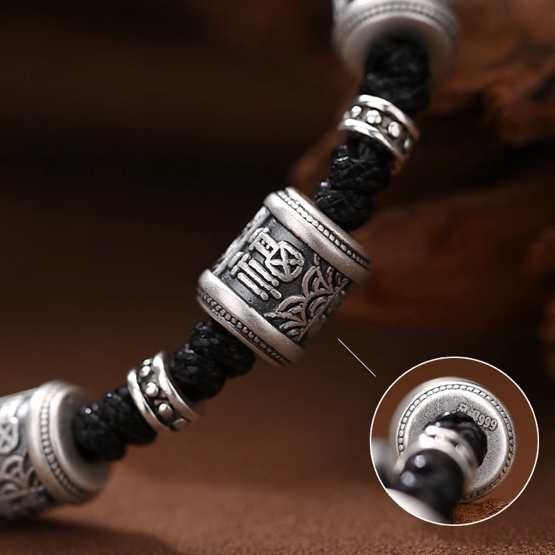 Silver bracelet luck (1) Silver bracelet intended for luck with Gifts for Men - Image 6