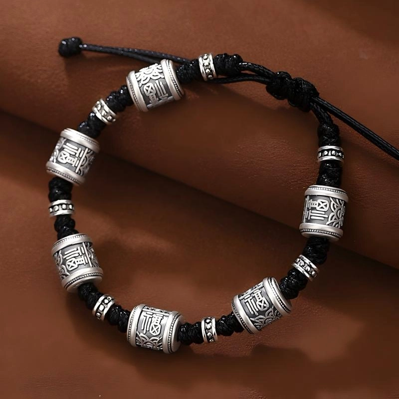 Silver bracelet luck (2) Silver bracelet intended for luck with Gifts for Men - Image 9