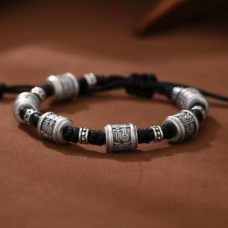 Silver bracelet luck (5) Silver bracelet intended for luck with Gifts for Men - Image 8