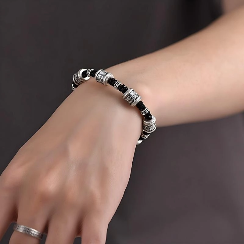 Silver bracelet luck (9) Silver bracelet intended for luck with Gifts for Men - Image 5