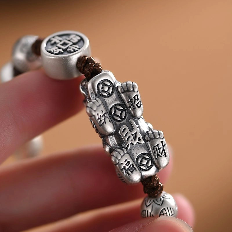 Sterling-Silver-Bracelet-Pixi-5.jpg Feng Shui Bracelet Pixi Wealth Attracting Sterling Silver - Image 3