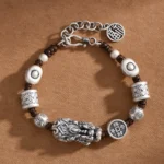 Feng Shui Bracelet Pixi Wealth Attracting Sterling Silver - Image 6