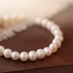 Natural Pearl Bracelet with Sea-Patterned Stone - Image 10