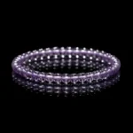 Amethyst Bracelet（5mm） - Image 5