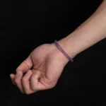Amethyst Bracelet（5mm） - Image 3