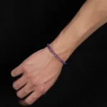 Amethyst Bracelet（5mm） - Image 2