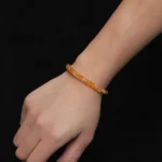 Gradient Citrine Bracelet（6mm） - Image 3