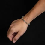 Grey Moonstone Bracelet（5mm） - Image 4