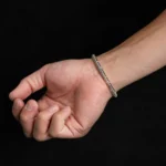 Grey Moonstone Bracelet（5mm） - Image 5