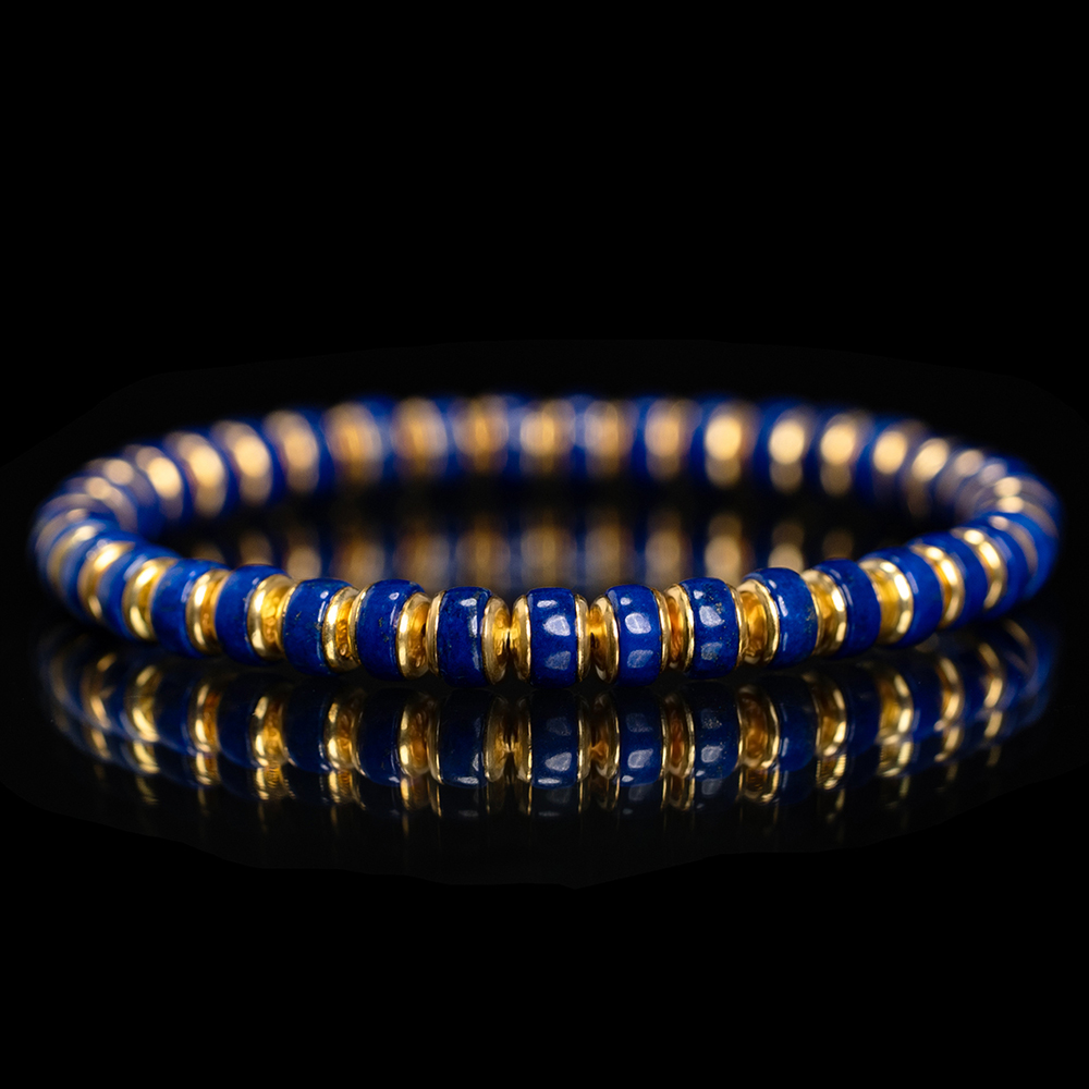 Imperial-Lapis-Lazuli-Bracelet.webp Imperial Lapis Lazuli Bracelet(6mm) - Image 1