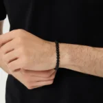 Obsidian Bracelet（6mm） - Image 6