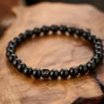 Obsidian Bracelet（6mm） - Image 4