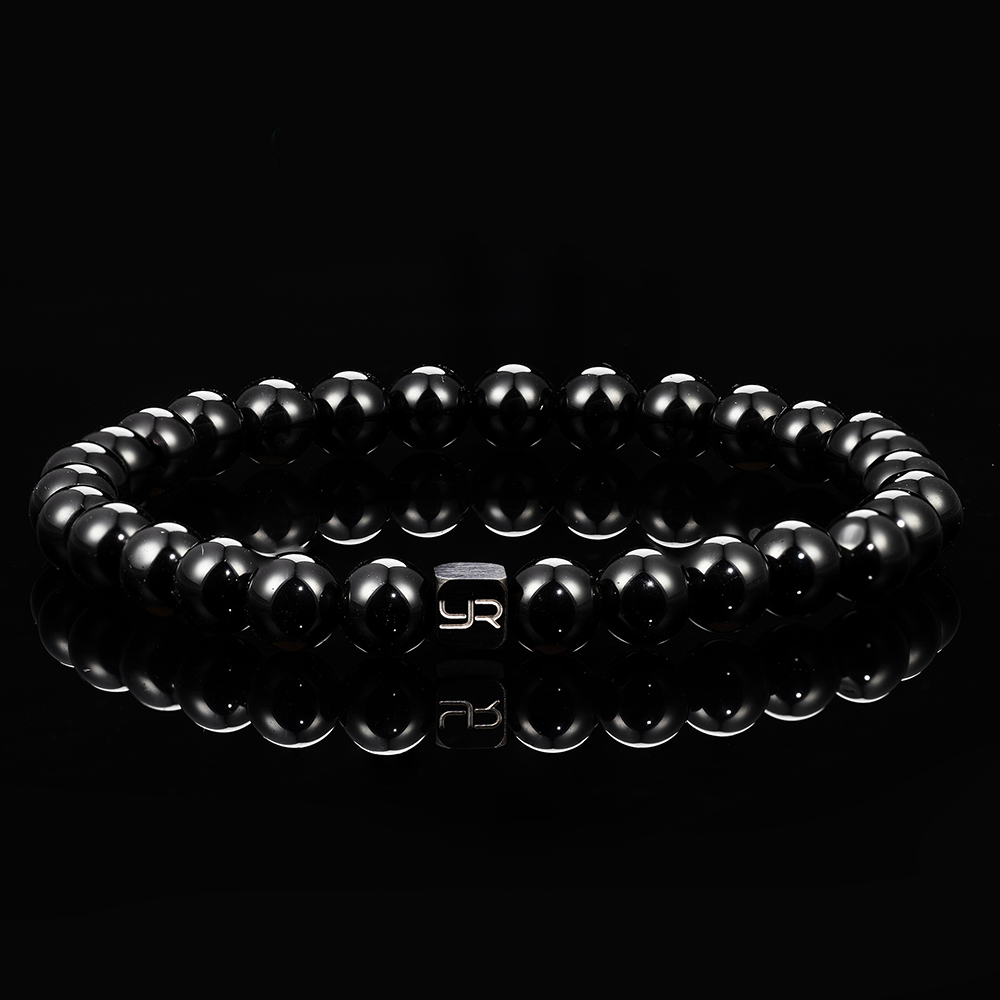Obsidian-Bracelet.webp Obsidian Bracelet(6mm) - Image 1