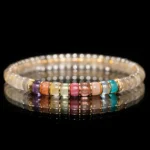 Rainbow Rutilated Quartz Bracelet（6mm）