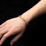 Rainbow Seven Chakra Moonstone Bracelet（5mm） - Image 6