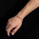 Silver Bead Bracelet Ⅰ（6mm） - Image 3