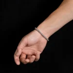 Silver Bead Bracelet Ⅰ（6mm） - Image 4