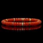 South Red Agate Bracelet（5.5mm）