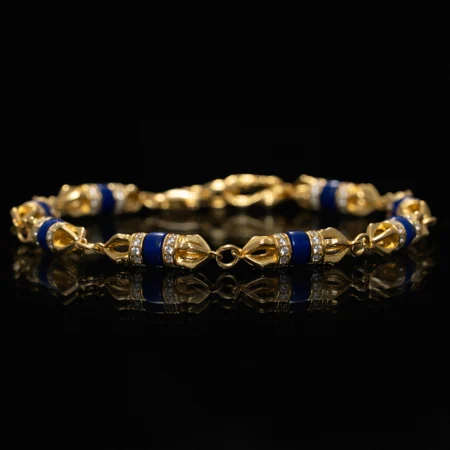 Vajra Lapis Lazuli Bracelet