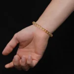 Yellow Azeztulite Bracelet（7mm） - Image 3