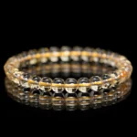 Yellow Azeztulite Bracelet（7mm）