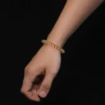 Yellow Azeztulite Bracelet（7mm） - Image 4